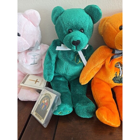 The Original Holy Bears 1999 Lot 4 Purity Partnership Tribute Amen Bible Verses - Picture 4 of 9